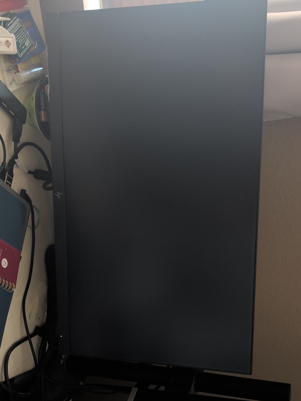HP Black UltraWide Computer Monitor - Sleek Bezel E24 G4 NWT